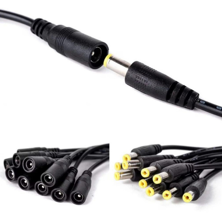 Dây nguồn DC có jack Đực, Cái 5.5*2.1mm dùng cho mạch điện tử, đèn LED