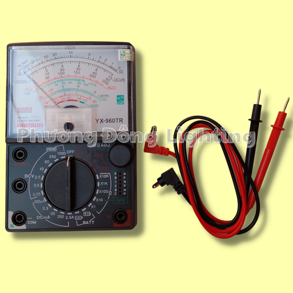 Đồng hồ đo điện vạn năng kim đồng hồ VOM Samwa yx960tr