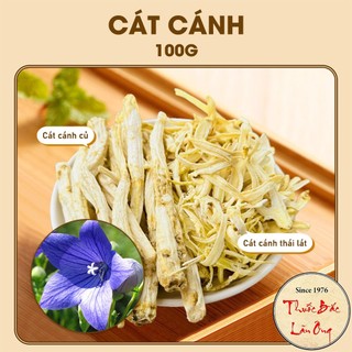 Cát cánh khô 100g, củ cát cánh nguyên củ, giúp giảm ho, tiêu đờm, bổ phế, tốt cho hệ hô hấp