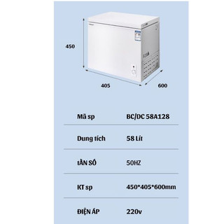 Tủ đông mini XLANKE  ,tủ trữ sữa ,thực phẩm,Tiết kiệm điện năng