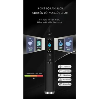 Bàn chải điện Sonic Electric Toothbrush với 5 chế độ chuyển đổi ,lông chải Pedex mềm mại của Đức