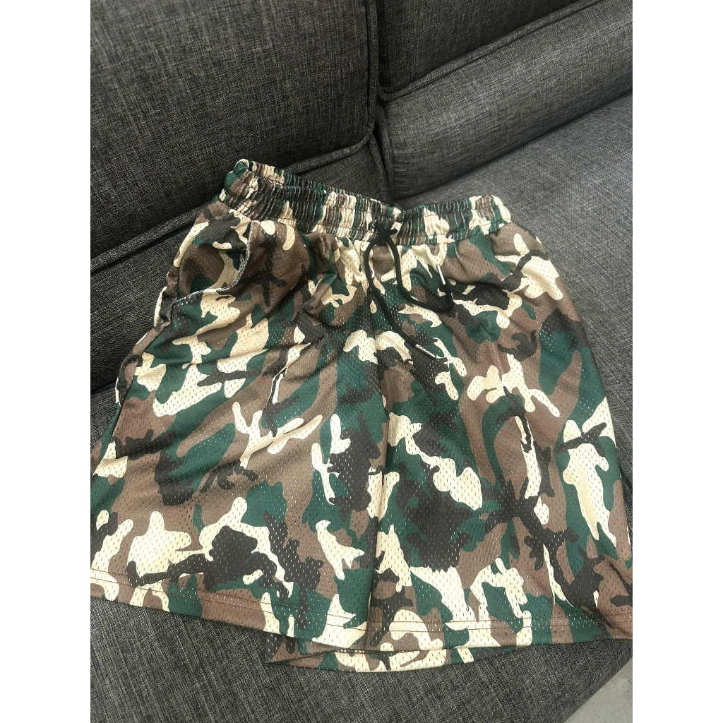 Quần Short thun tổ ong CAMO ICVCVNI Unisex Menwear