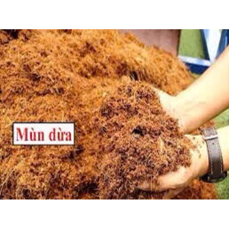 Mùn dừa đóng bao bịch nhỏ 250gram trồng cây, trộn giá thể
