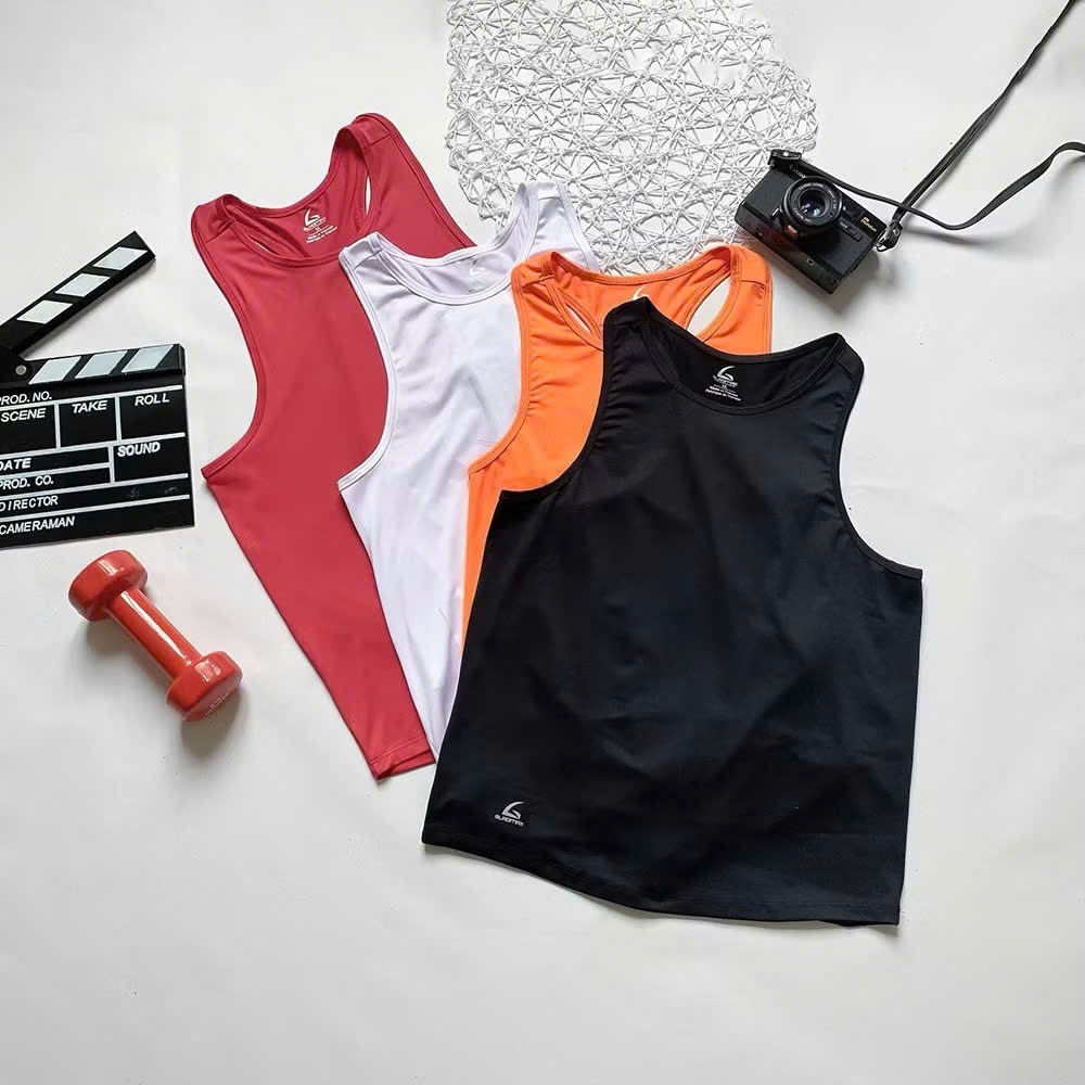 Áo ba lỗ thể thao Xtank Gladimax TGA01 mặc kết hợp với bra phù hợp tập gym, zumba, chạy bộ,...