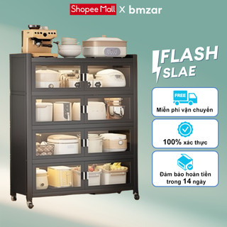 Tủ thép Có bánh xe Kệ để đồ nhà bếp Bền và mạnh mẽ Tủ bếp Đa Năng Có thể chịu được 500kg