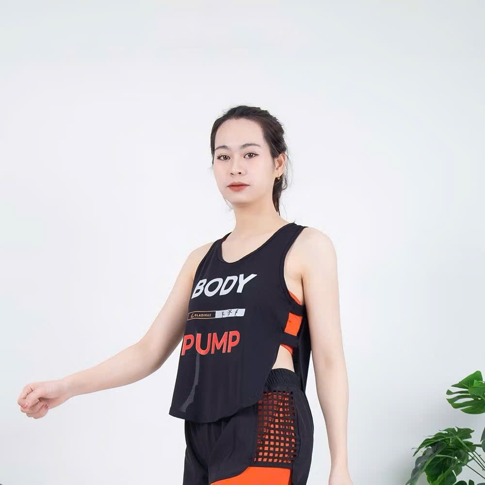Áo thể thao Gladimax Tanktop Body-Pump phù hợp cho luyện tập thể thao, dã ngoại, đi chơi...