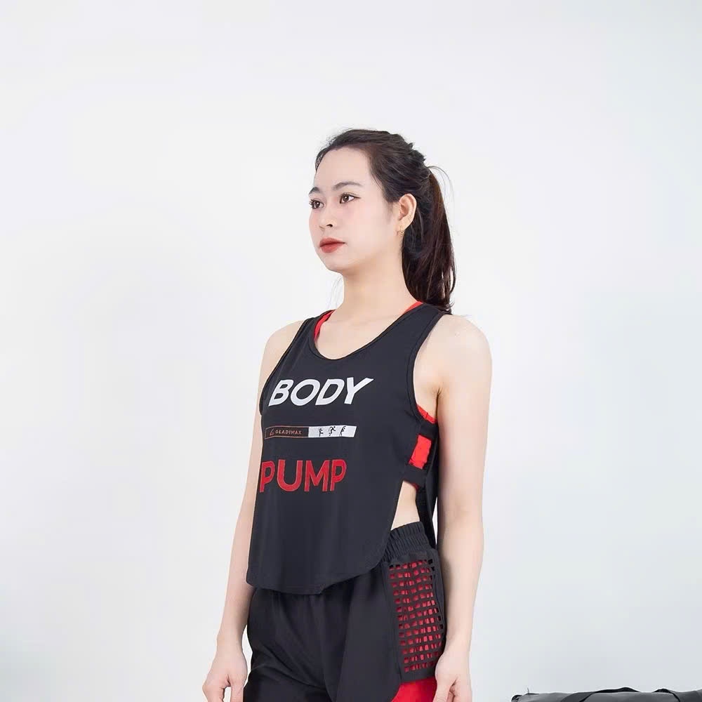 Áo thể thao Gladimax Tanktop Body-Pump phù hợp cho luyện tập thể thao, dã ngoại, đi chơi...