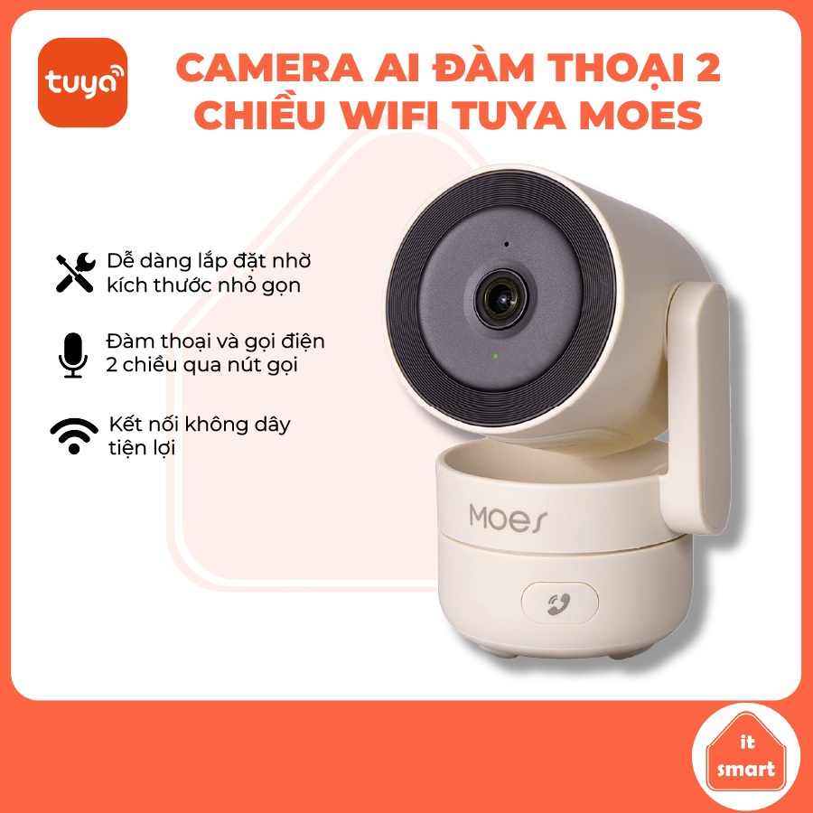 Camera thông minh MOES Tuya