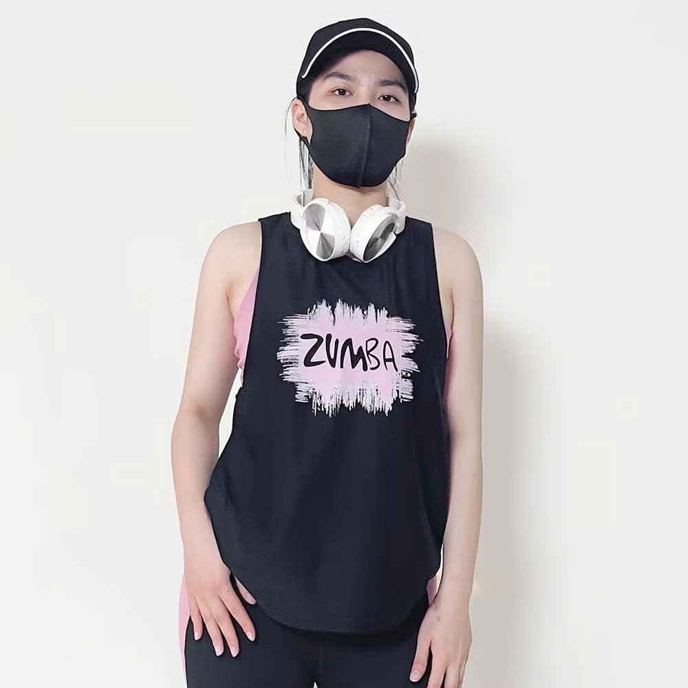 Áo thể thao Gladimax Tanktop Zumba vải lỗ kim dáng rộng thoáng mát, mặc thoải mái...