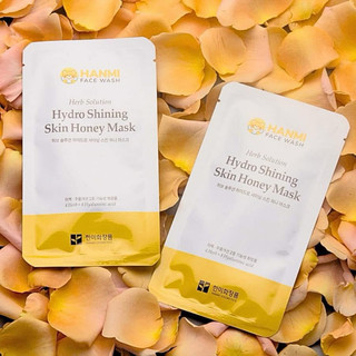 Mặt Nạ Mật Ong Làm Sáng Da Hydro Hanmi (Hộp 10 Miếng)