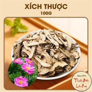 Xích thược khô 100g, thái lát mỏng, thơm, sạch - Lãn Ông
