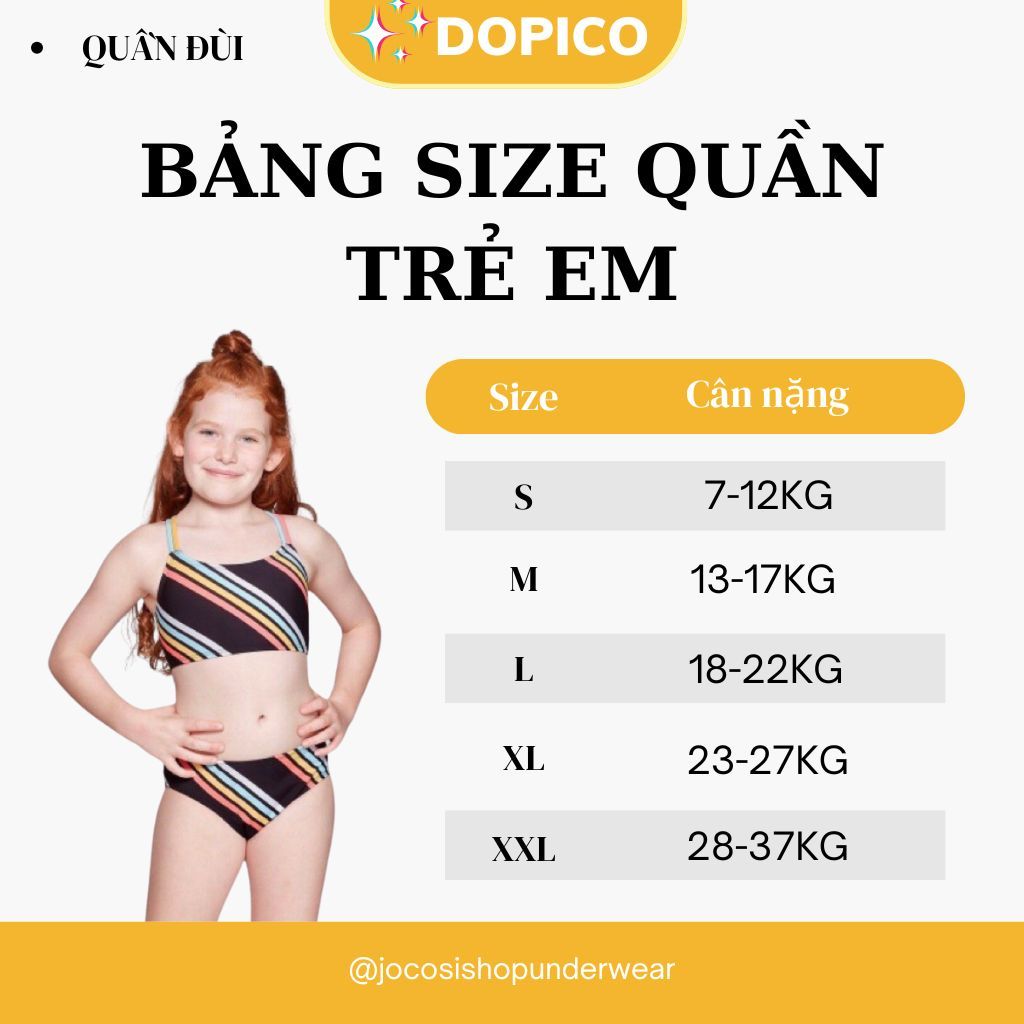 COMBO 4 Quần chip đùi bé gái chất cotton co giãn thấm hút đáy kháng khuẩn họa tiết cute LANIXA L8009