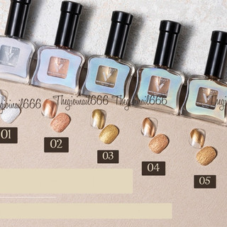 Nước Sơn Móng Metan Siêu Sáng Dạng Lỏng Vinimay 5 Màu Siêu Hot - Sơn Móng Bền Màu, Tạo Độ Bóng Cao
