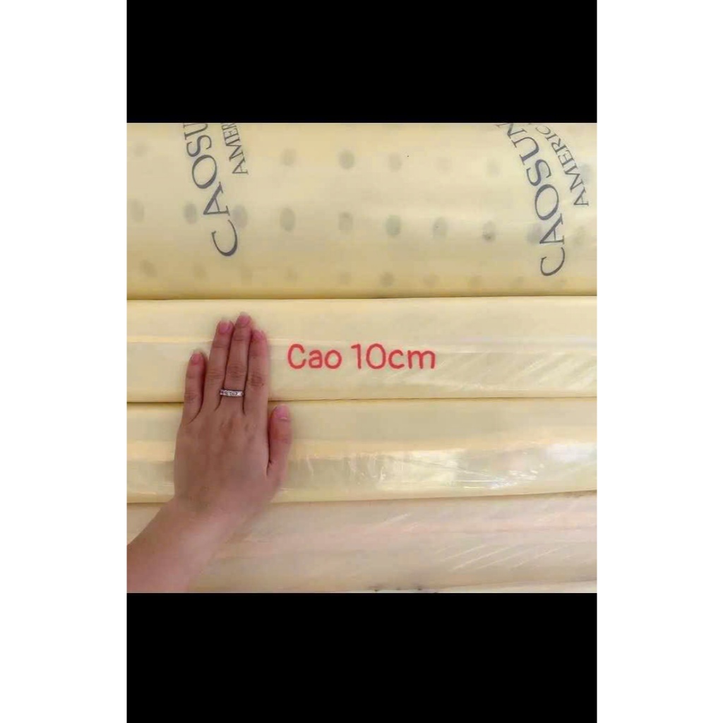 [HỎA TỐC] Nệm Gấp 3 cao su non American (Ép tổng hợp) đủ size (tặng 2 gối 40x60) | BigBuy360 - bigbuy360.vn