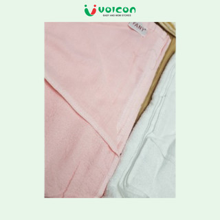 Khăn tắm Bamboo sợi tre 3 lớp thông thoáng gấu in rơi & màu trơn Fany cho bé