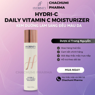 Kem Dưỡng Hydrinity Hydri-C Daily Vitamin C Moisturizer Làm Sáng Đều Màu Da Và Chống Oxy Hoá 50ml