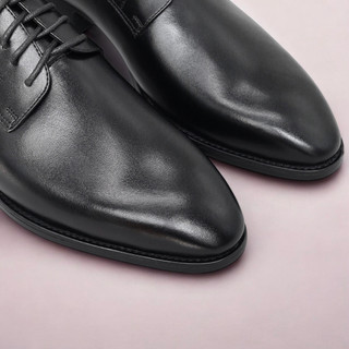 Giày Derby HH2 - JOG04 , thiết kế High heel hiện đại , da bò mộc , đế phíp gỗ cao 4,5cm ( HH2 )