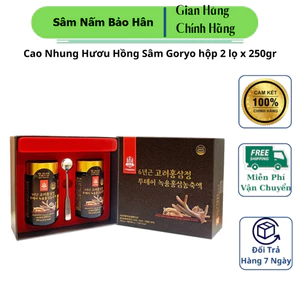 Cao Nhung Hươu Hồng Sâm Goryo - Giải Pháp Bổ Dưỡng Từ Thiên Nhiên