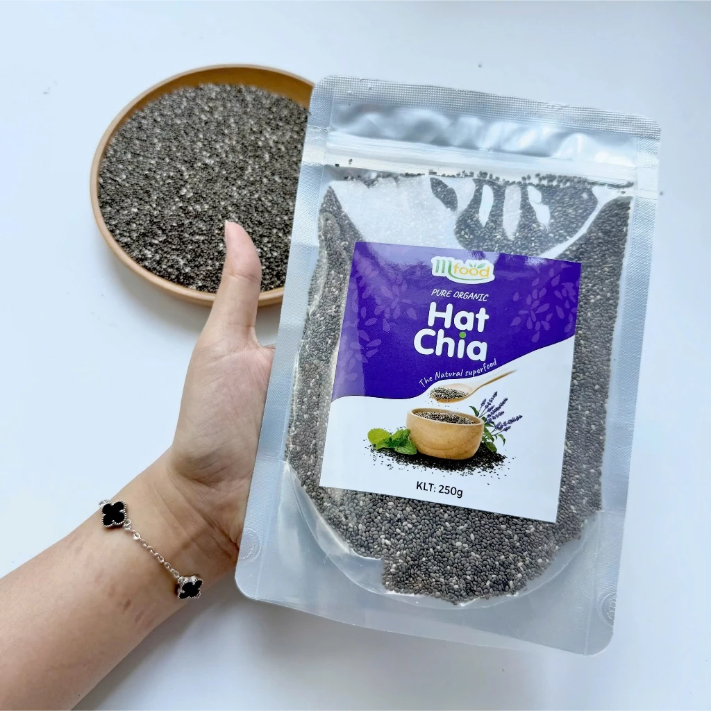 HẠT CHIA MFOOD 250G – SIÊU THỰC PHẨM CHO CUỘC SỐNG LÀNH MẠNH