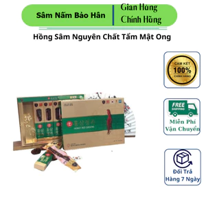 Hồng Sâm Nguyên Chất Tẩm Mật Ong Tốt Cho Sức Khỏe và Sắc Đẹp
