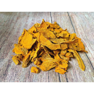 Nghệ Vàng Thái Lát tốt cho tiêu hoá thương hiệu Lá Ngọc gói 500g