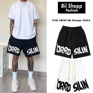 Quần short Nam Nữ Chữ  Brro SiLin , Quần short đùi  Brro SiLin unisex basic nam nữ cá tính. Menswear Lịch