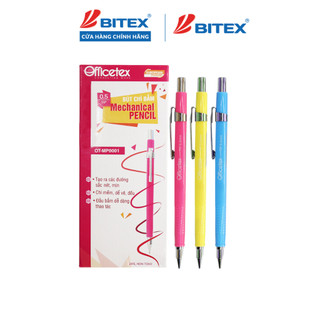 Bút chì bấm Officetex OT-MP0001 3 màu ngòi 0.5mm (1 cây)