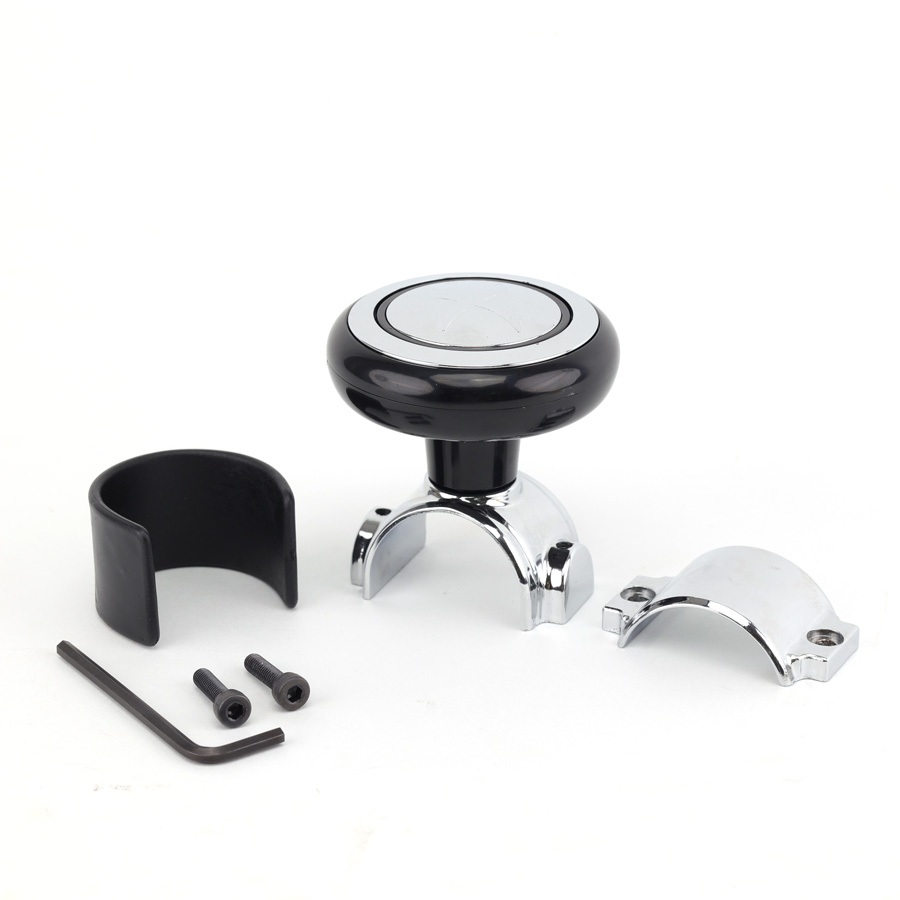 Tay Quay Trợ Lực Vô Lăng Ô Tô VIAIR Sport X JM-7604PB Màu Đen -