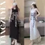 Váy thun ba lỗ sát nách dáng dài suông Đầm nữ maxi dáng rộng mặc nhà đi chơi trẻ trung cute T614G