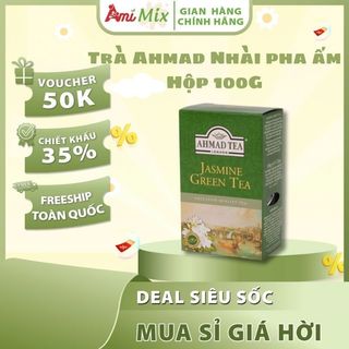 Trà Nhài Anh Quốc AHMAD – Hộp 100g (Hộp giấy pha ấm)