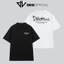 Áo polo nam nữ in brand Dwin tee cổ bẻ basic form rộng phông tay lỡ unisex oversize PL01A