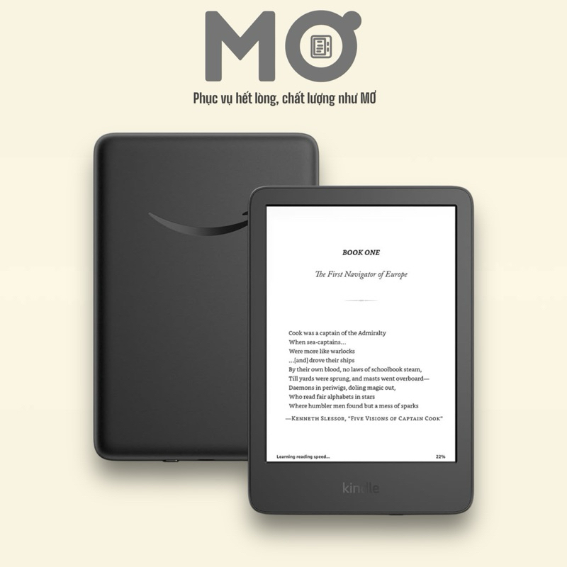 [Hoả tốc HCM] Máy đọc sách Kindle Basic 2024 (11th Gen) (tặng ốp) | BigBuy360 - bigbuy360.vn