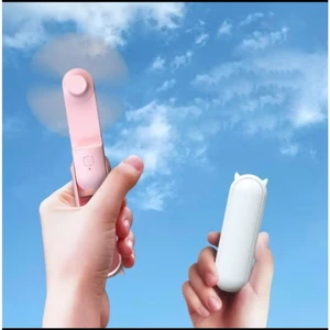 Quạt Mini Cầm Tay 2000mAh Đa Chức Năng Có Thể Gập Gọn Tích Hợp Sạc Dự Phòng, Gió Yên Tĩnh