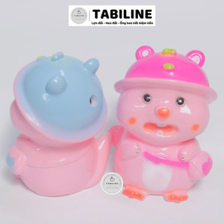 Heo đất ống tiết kiệm tiền lỗ tròn heo loopy size nhỏ đáng yêu cute LD35 - TABILINE