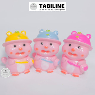 Heo đất ống tiết kiệm tiền lỗ tròn heo loopy size nhỏ đáng yêu cute LD35 - TABILINE