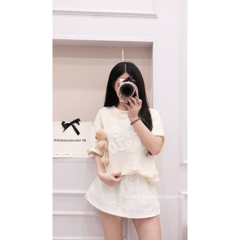 THUYDUONGZOO - ÁO PHÔNG KÈM GẤU CHỮ XÙ