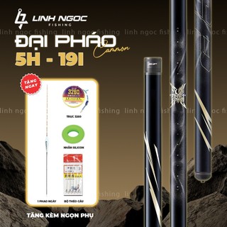 Combo Cần Câu Tay Handing Đại Pháo 5H 28i F1 - Cần Câu Đơn, Cần Câu Đài Đánh Tổng Hợp Cao Cấp