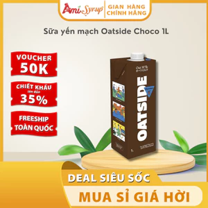 Sữa yến mạch OATSIDE Chocolate Oat Milk hộp 1L thơm ngon bổ dưỡng
