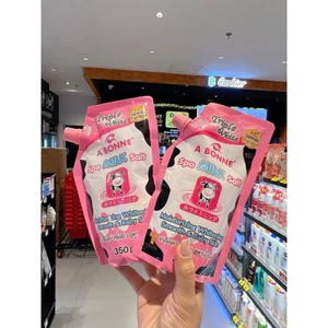 Muối tắm sữa bò A BONNE spa Milk Salt hàng Thái Lan bịch 350gr - Muối tắm bò bonne Nội địa Thái