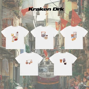 Áo Thun Nữ MINI TEE Món Ăn Việt Nam - Kraken Drk Cotton Co Dãn 4 chiều