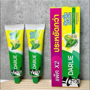 HỘP 2 TUÝP KEM ĐÁNH RĂNG DARLIE THÁI LAN * 150gram date 2028