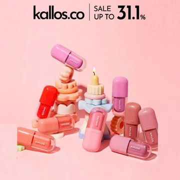 Son Tint Bóng Amuse Bebe Tint, Mini Set - Kallos Vietnam