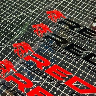 Tem Sticker DTF Dán Phuộc Trước RedLeo |SGDC - 1 Cặp|