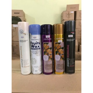 Keo (Gôm) xịt tạo kiểu tóc cứng giữ nếp tóc mugens hard spray 300ml