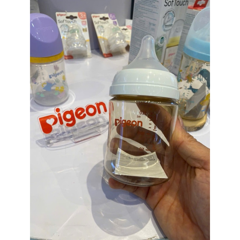 Bình Sữa Pigeon  Thế hệ mới- Bình Sữa Cho Bé TiBong Store Cổ Rộng Cao Cấp 160ml/240ml Bình Sữa Thần Thánh Nhập Khẩu