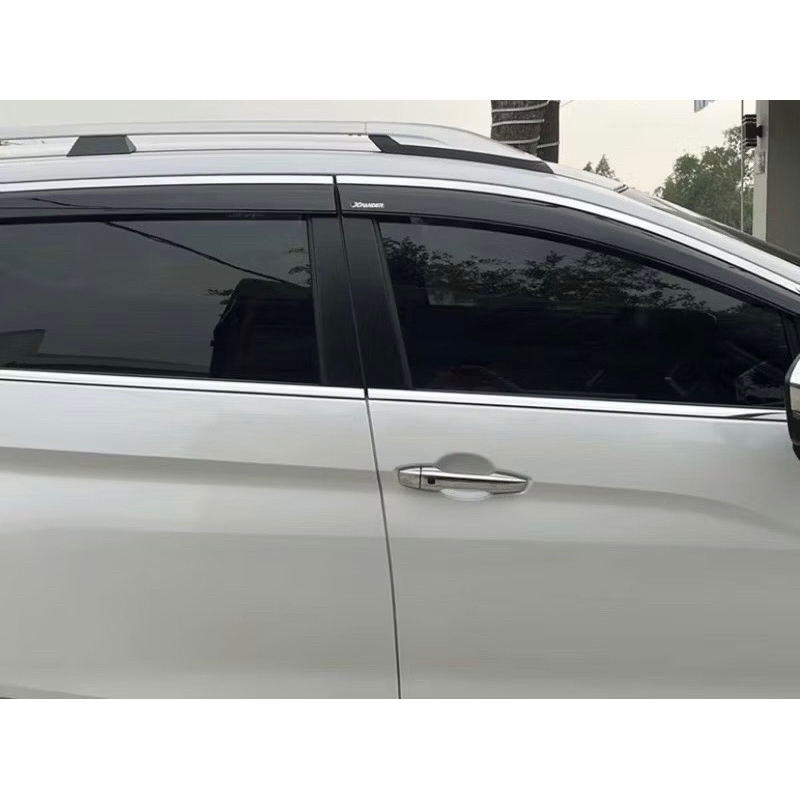 Vè che mưa xe Mitsubishi Xpander, Xpander cross 2018-2026 chỉ inox sáng bóng hàng cao cấp