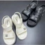 Dép sandal đế cao nữ 4cm chữ Minn quai nhựa silicon