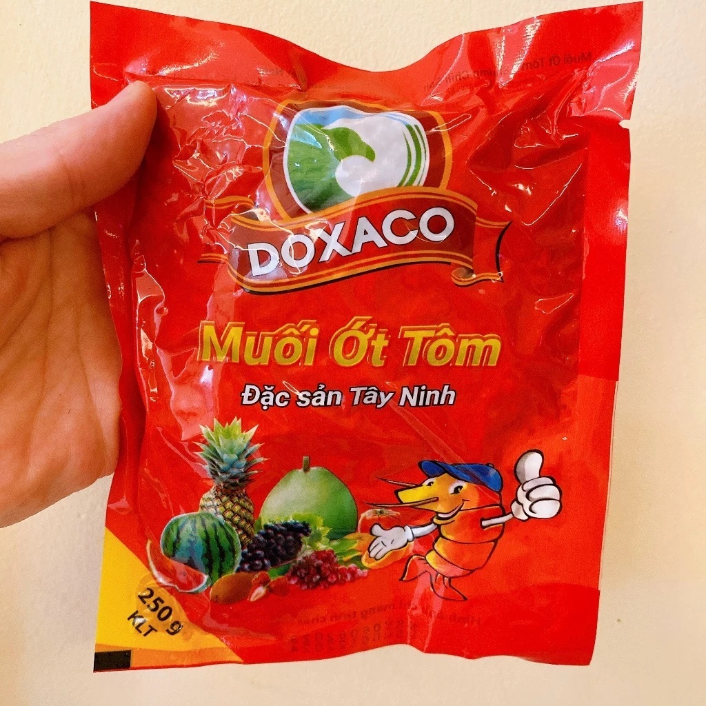 Muối Ớt Tôm đặc sảnTây Ninh chính hãng Công ty Doxaco thơm ngon hấp dẫn