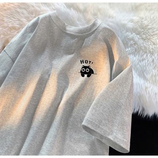 áo thun phông nam nữ form rộng unisex KONOVA chất liệu cotton in HOT