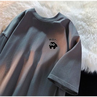 áo thun phông nam nữ form rộng unisex KONOVA chất liệu cotton in HOT